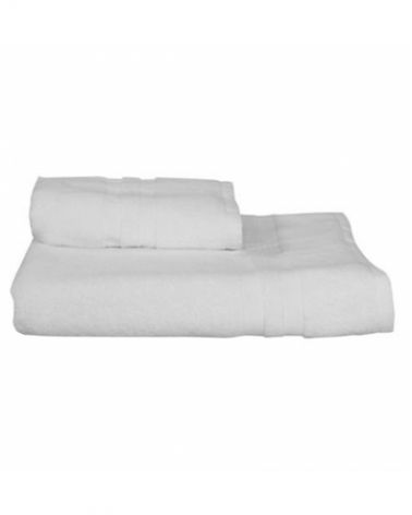 Serviette lavable confort blanche 50x90 cm, Lot de 30