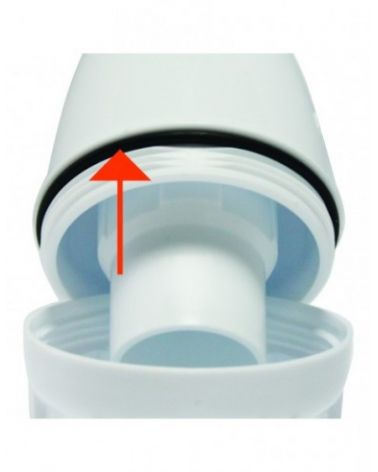 Tubulure gain de place lavabo réglable, NF, D. 32 mm