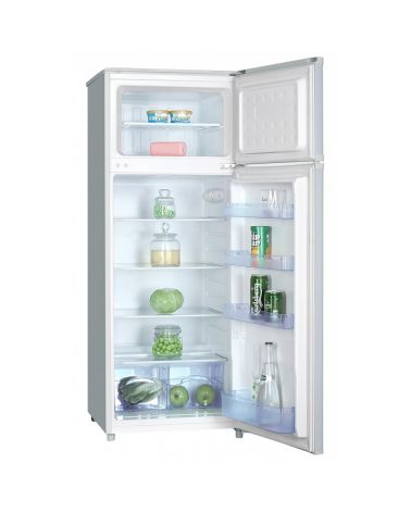 Réfrigérateur congélateur 54,5 cm 206 L Silver