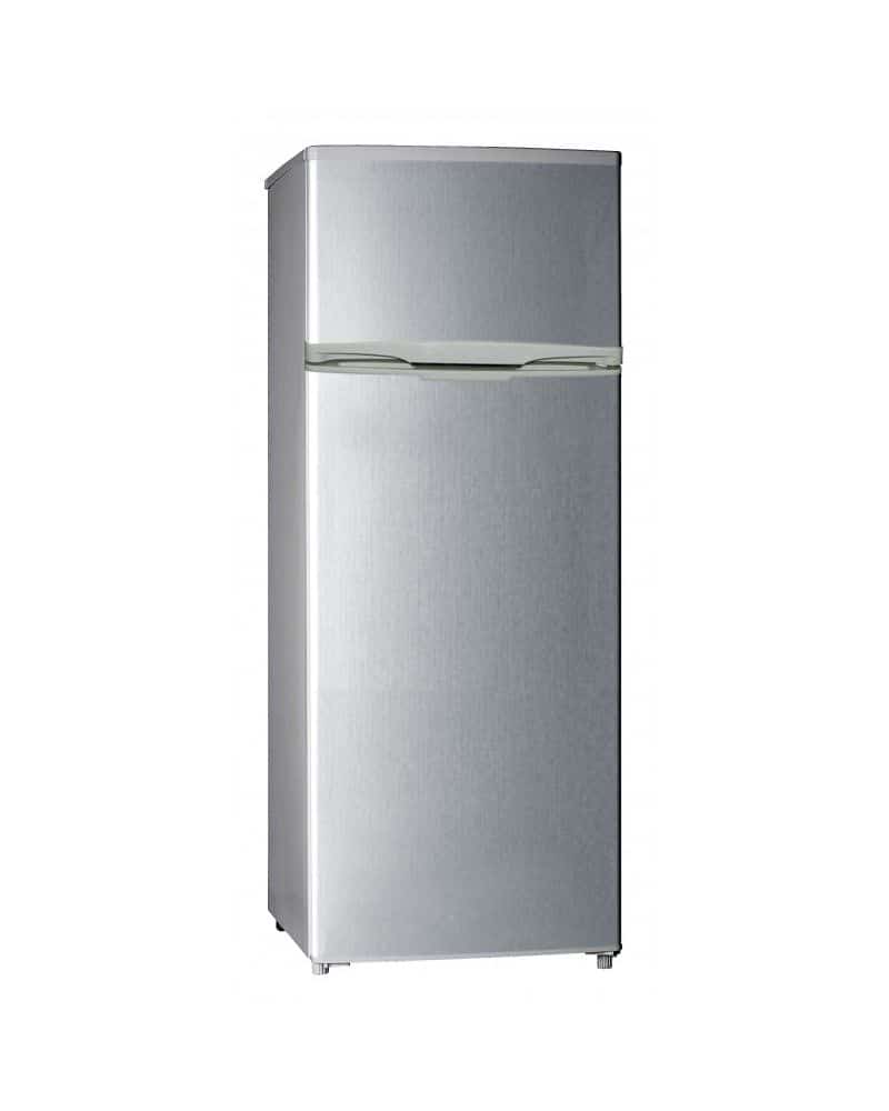 Réfrigérateur congélateur 54,5 cm 206 L Silver