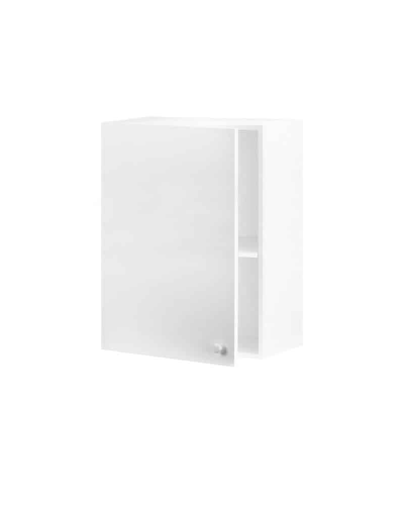Meuble haut de cuisine 1 porte blanc L.60 x P.35 x H.60 cm 