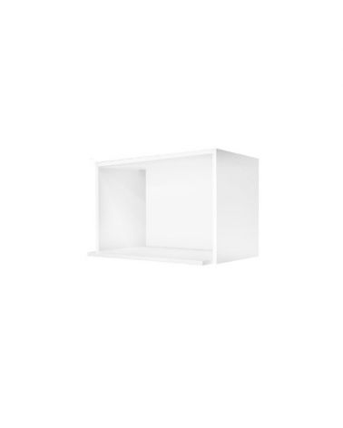 Meuble haut de cuisine niche micro-ondes blanc L.60 x P.35 x H.43 cm 
